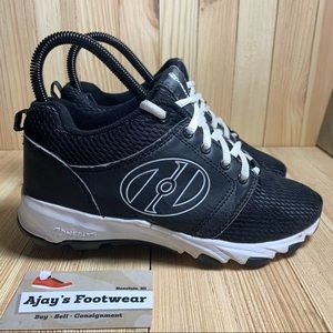 Black Youth Kids Heelys Wheels Shoes